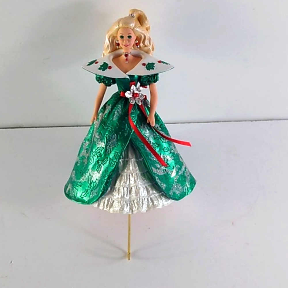 Vintage Barbie Doll Hallmark Christmas Stocking Ha